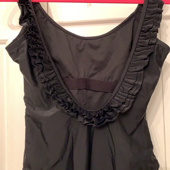 NWOT Ruffle High Rise One Piece Swimsuit - Picture 4 of 5